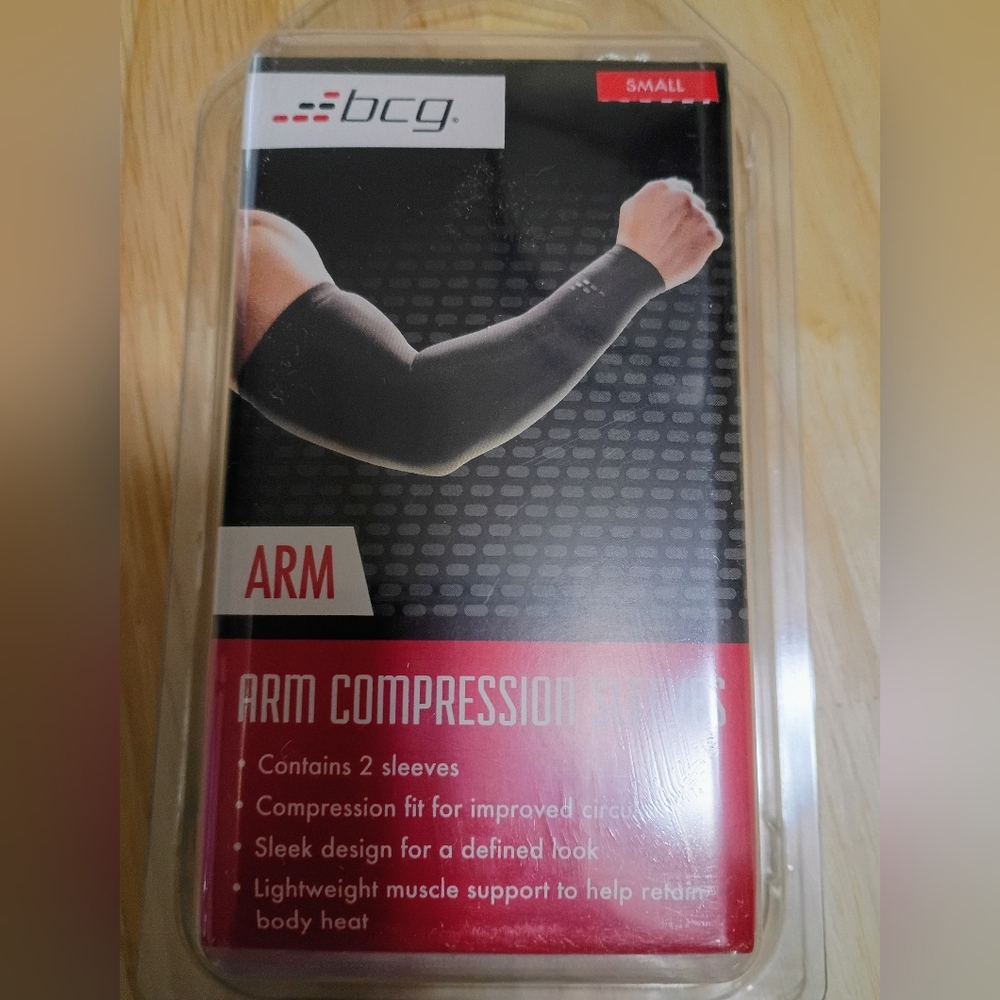 BCG Black Arm Compression Sleeves